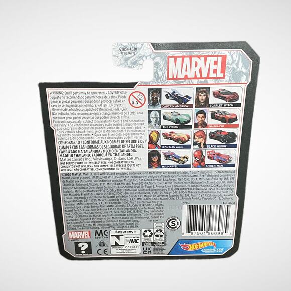 Hot Wheels Marvel Studios Disney Plus WandaVision The Vision Character Car - Picture 4 of 4